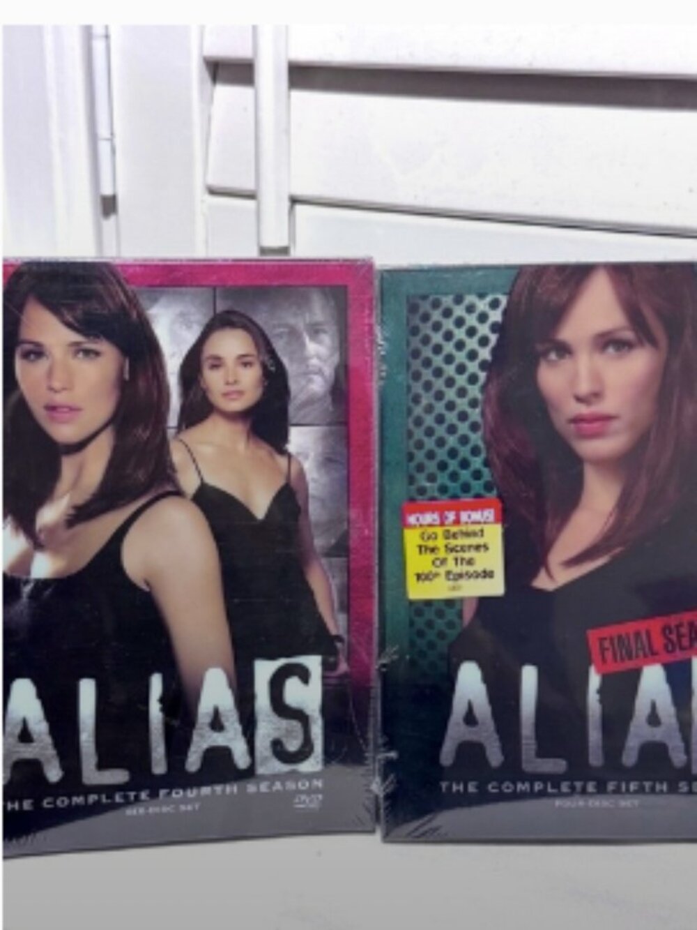 🕶️ Alias Seasons 4 & 5 DVD Bundle 💥 Factory Sealed Jennifer Garner Spy Series - Picture 16 of 16
